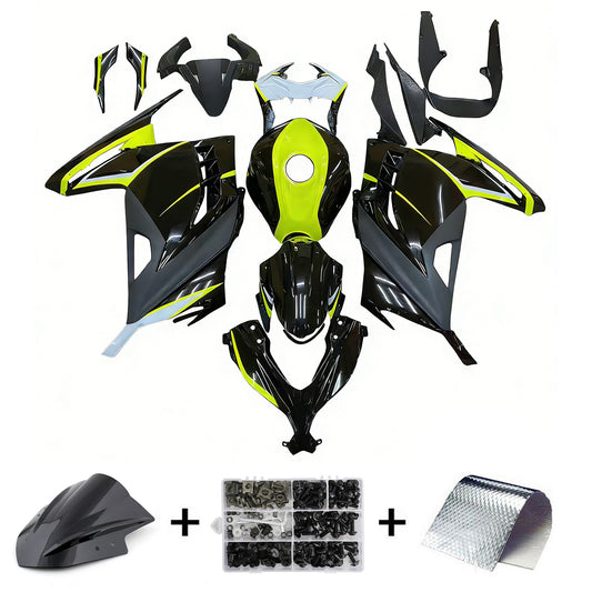 Kit di carenatura Codografia adatta per Kawasaki EX300 Ninja300R 2013-2024