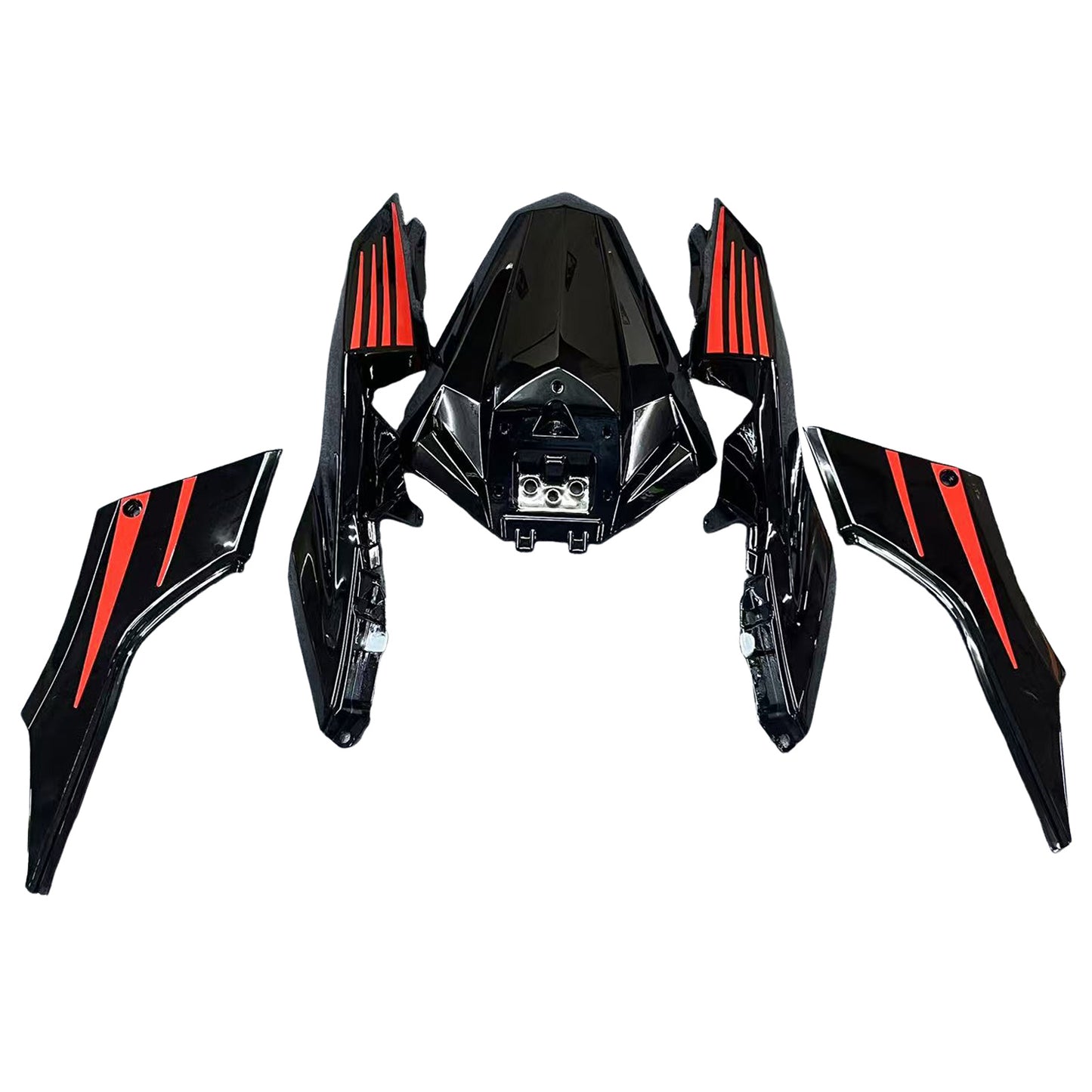 Amotopart Kawasaki EX300/Ninja300 2013-2017 Kit carena Carrozzeria Plastica ABS