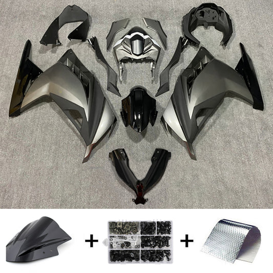 Amotopart Kawasaki EX300/Ninja300 2013-2017 Kit carena Carrozzeria Plastica ABS