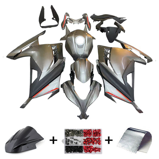 Amotopart Kawasaki EX300/Ninja300 2013-2017 Kit carena Carrozzeria Plastica ABS