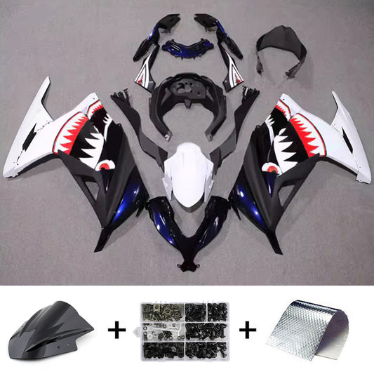 Kit carenatura iniezione in plastica ABS adatto per Kawasaki EX300 Ninja300 2013-2024