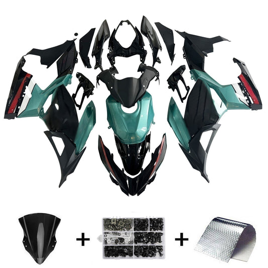 Amotopart Kawasaki EX400 Ninja400 2018-2023 Kit Carenatura Carrozzeria Plastica ABS