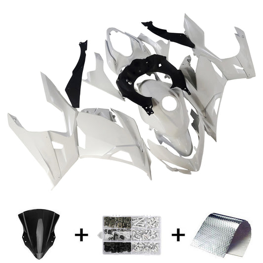 Amotopart Kawasaki EX400 Ninja400 2018-2023 Kit Carenatura Carrozzeria Plastica ABS