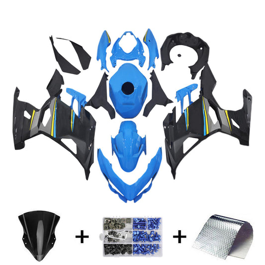 Amotopart Kawasaki EX400 Ninja400 2018-2023 Kit Carenatura Carrozzeria Plastica ABS
