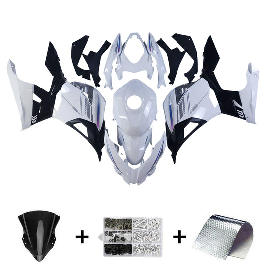 Amotopart Kawasaki EX400 Ninja400 2018-2023 Kit Carenatura Carrozzeria Plastica ABS