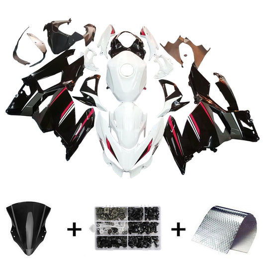 Amotopart Kawasaki EX400 Ninja400 2018-2023 Kit Carenatura Carrozzeria Plastica ABS
