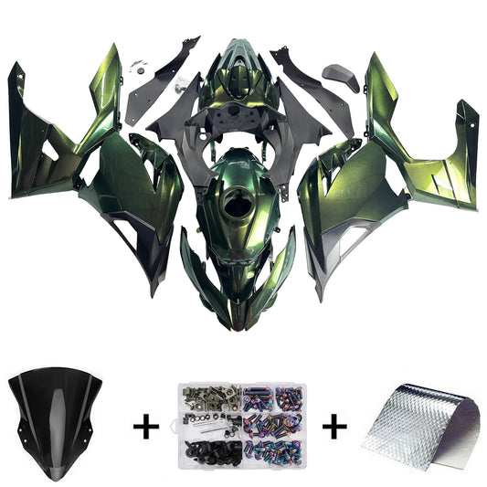 Kit carenatura iniezione in plastica ABS adatto per Kawasaki EX400 Ninja400 2018-2024