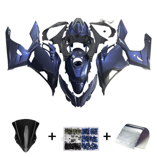 Kit carenatura iniezione in plastica ABS adatto per Kawasaki EX400 Ninja400 2018-2024