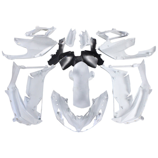 Amotopart 2012-2016 Kawasaki Ninja 650 Wei? Kit di rivestimento a colori