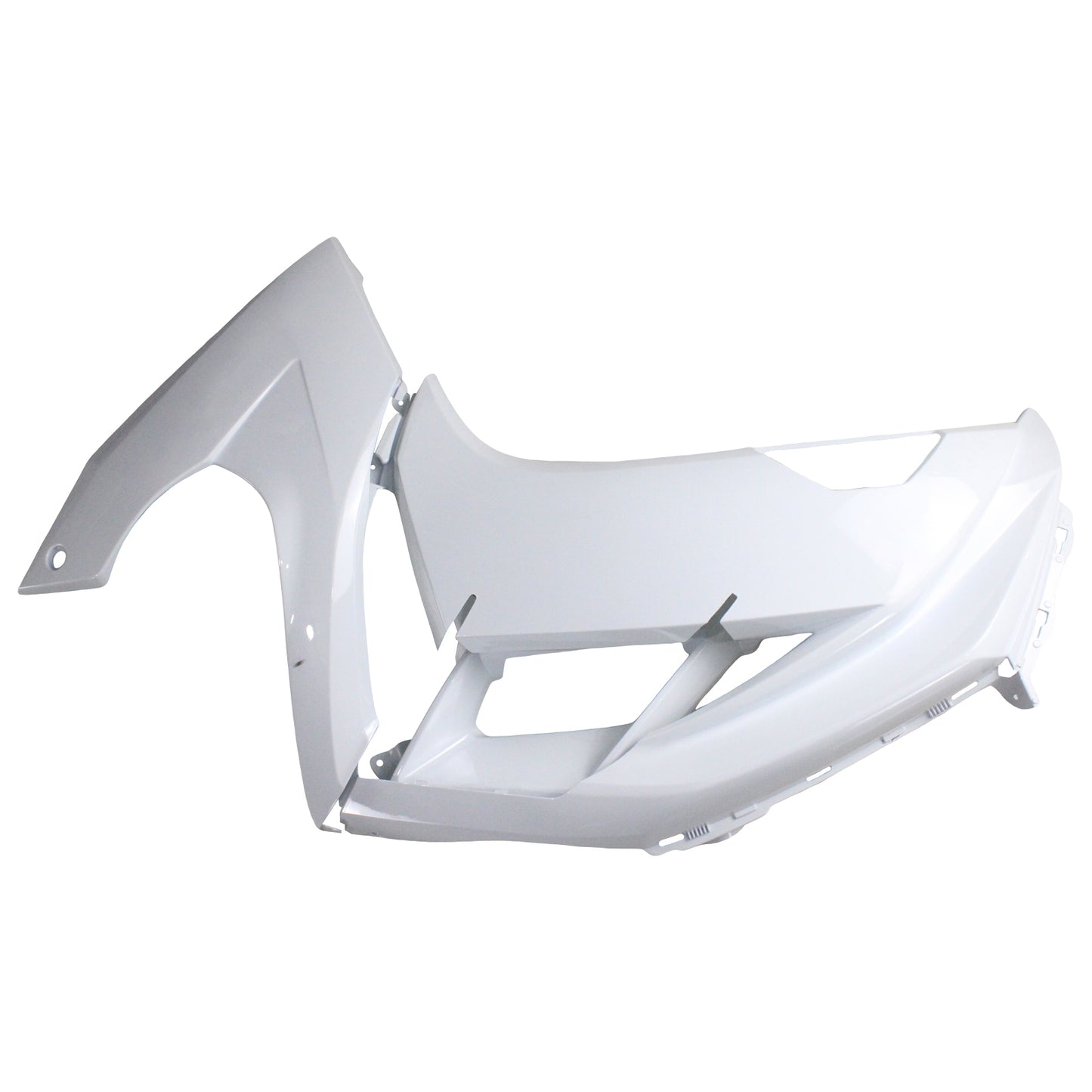Amotopart 2012-2016 Kawasaki Ninja 650 Wei? Kit di rivestimento a colori