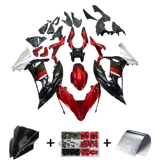 Kit Carena in Plastica per Kawasaki Ninja 650 ER-6F EX650 2017-2019 03# Generico