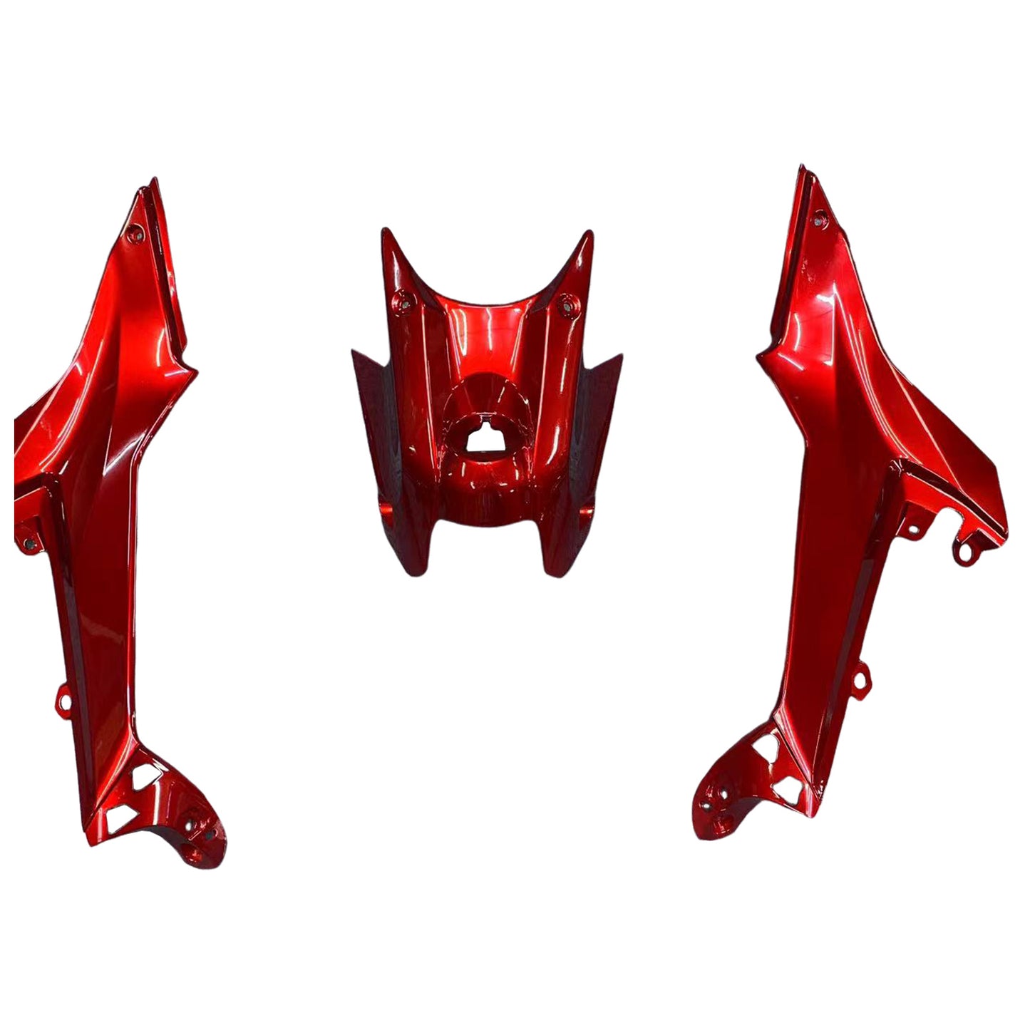 Amotopart Kawasaki ER6F/Ninja650R 2017-2019 Kit carena Carrozzeria Plastica ABS