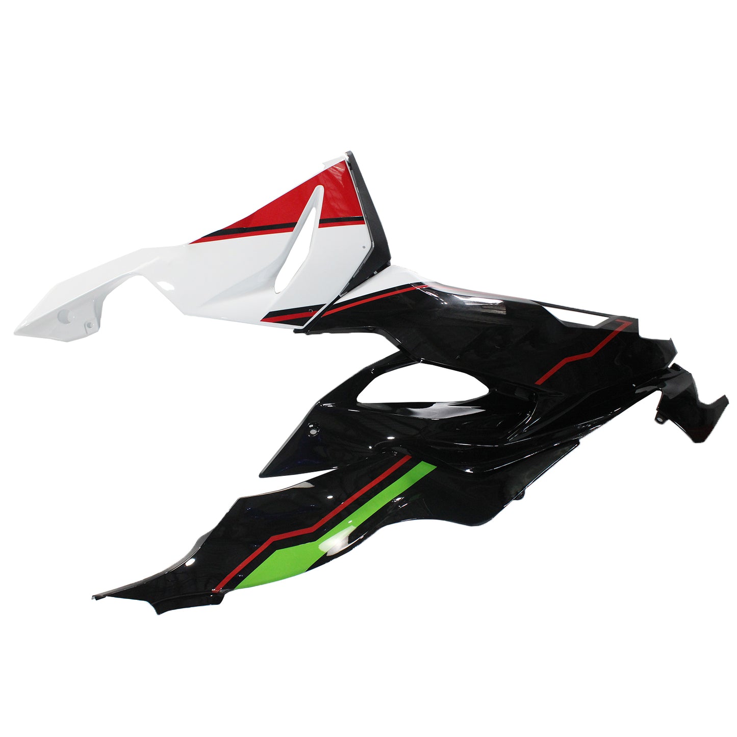 Amotopart Kawasaki ZX6R 2019-2020 Kit trigger nero verde