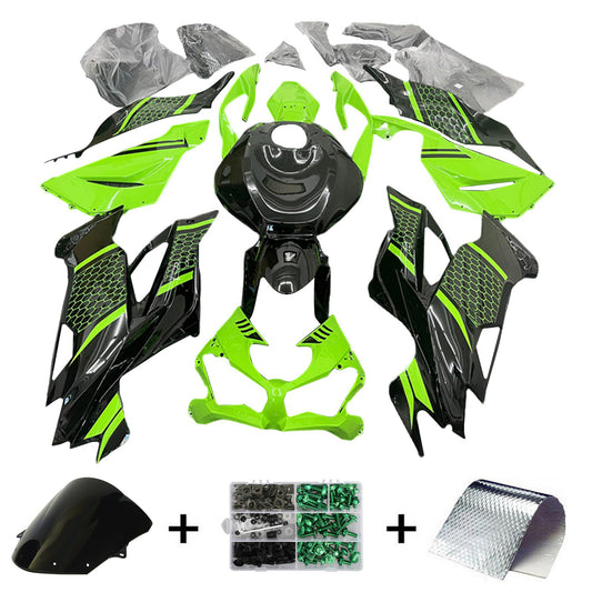 Amotopart Kawasaki ZX6R 2019-2023 Kit carena Carrozzeria Plastica ABS