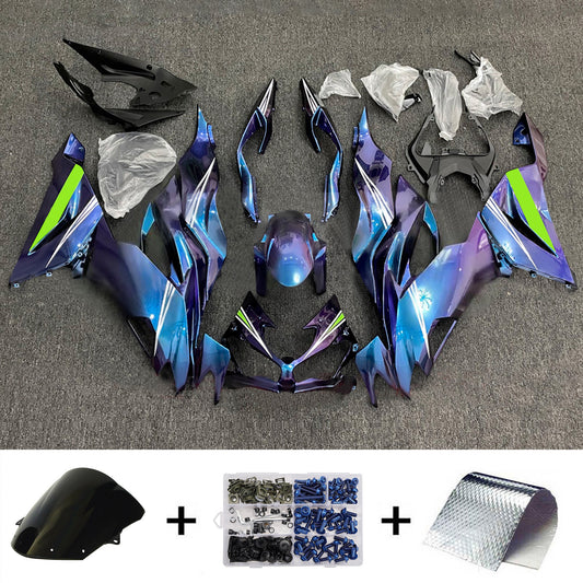 Kit carenatura iniezione in plastica ABS adatto per Kawasaki ZX6R 2019-2023