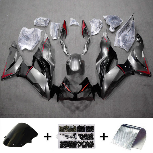Kit carenatura iniezione in plastica ABS adatto per Kawasaki ZX6R 2019-2023