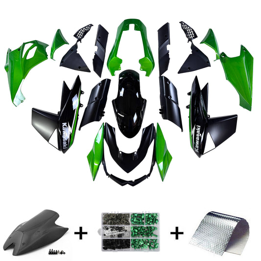 Amotopart Kawasaki Z1000 2010-2013 Kit carena Carrozzeria Plastica ABS