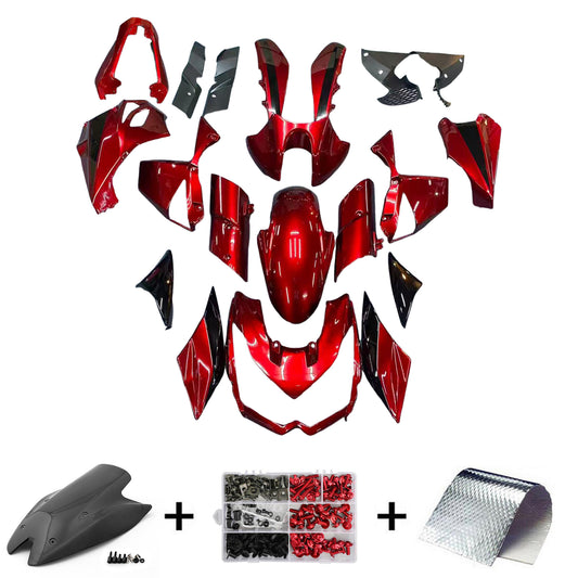 Amotopart Kawasaki Z1000 2010-2013 Kit carena Carrozzeria Plastica ABS