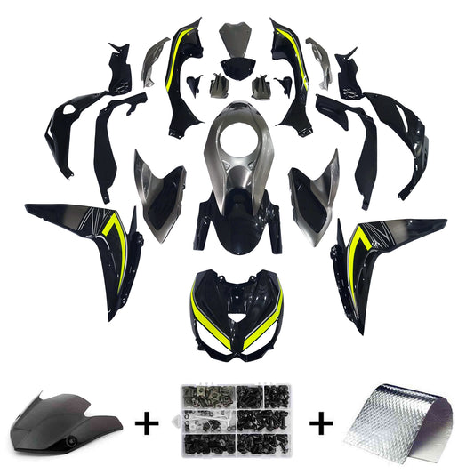 Amotopart Kawasaki Z1000 2014-2017 Kit carena Carrozzeria Plastica ABS