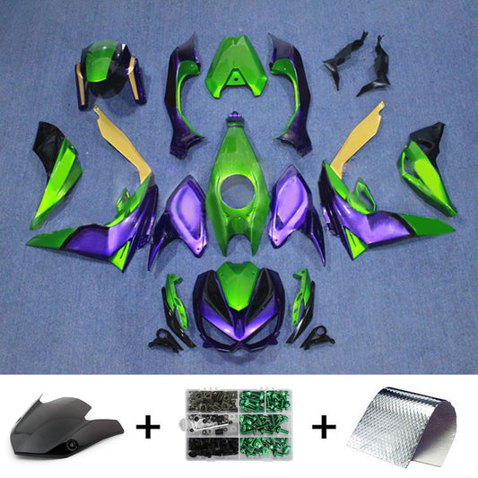 Amotopart Kawasaki Z1000 2014-2017 Kit carena Carrozzeria Plastica ABS
