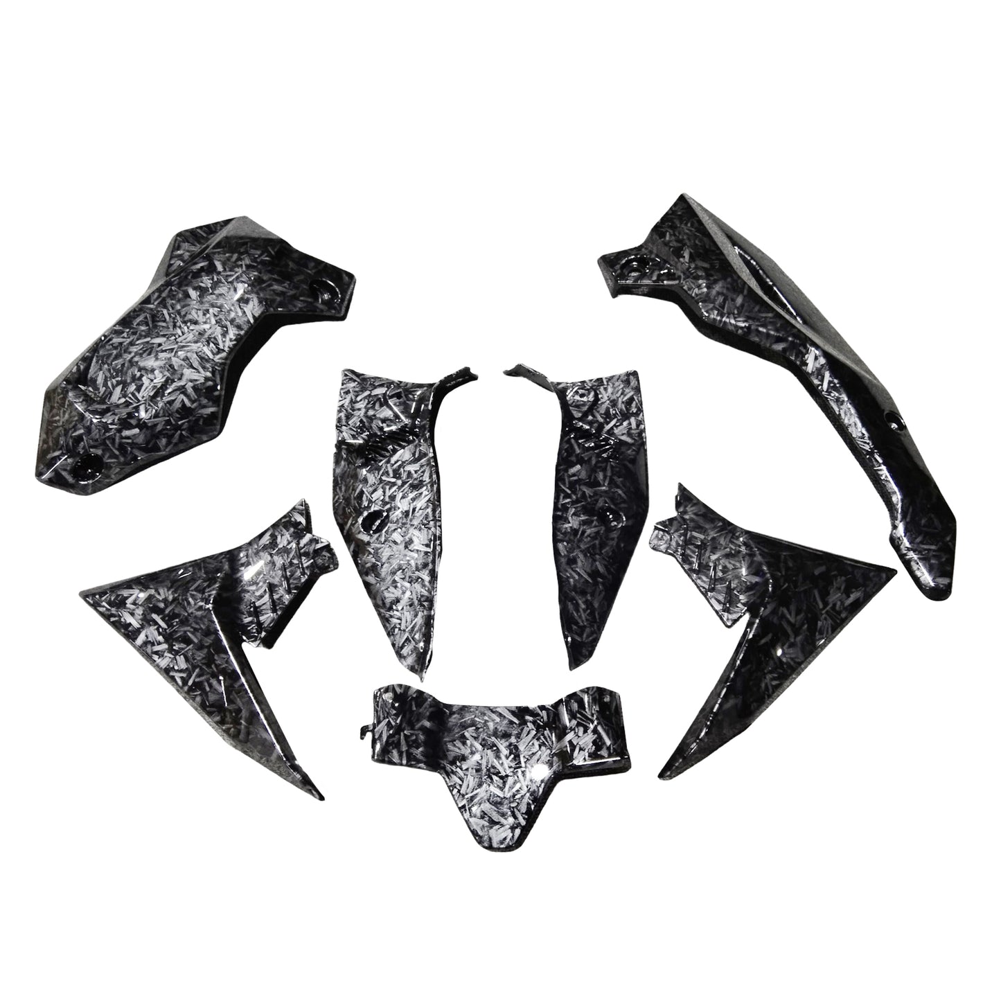 Amotopart Kit carena Kawasaki Z900 2020-2024 Carrozzeria Plastica ABS