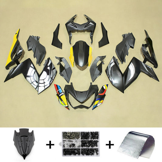 Amotopart Kawasaki Z250 Z300 2015-2016 Kit carena Carrozzeria Plastica ABS