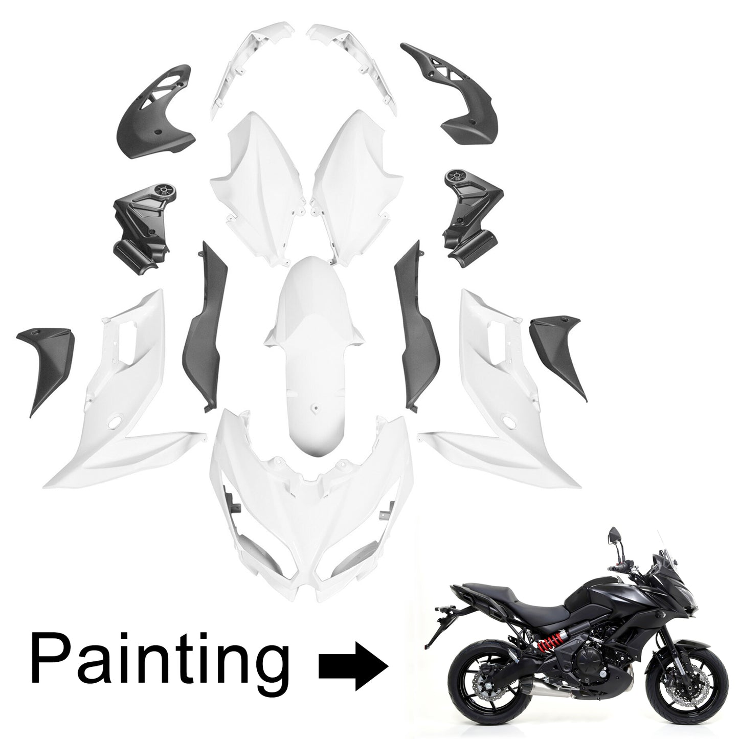 Kit carenatura Kawasaki Versys 650 2015-2021