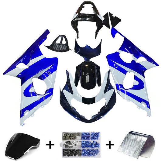 Carene 2000-2002 Suzuki GSXR 1000 Blu & Nero GSXR Generico