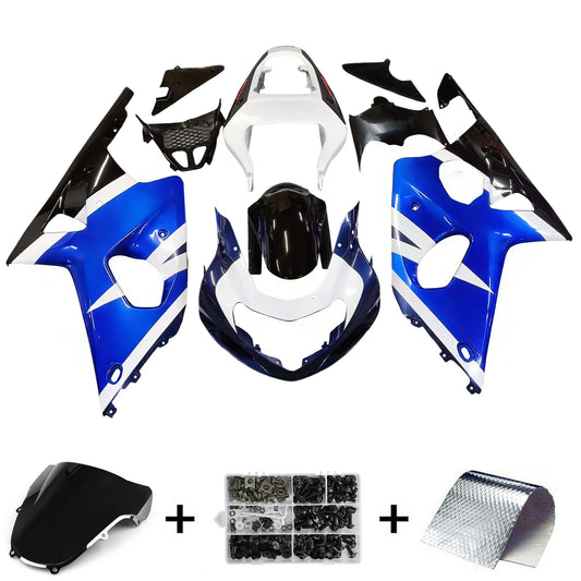 Carene 2000-2002 Suzuki GSXR 1000 Blu Bianco Nero GSXR Generico