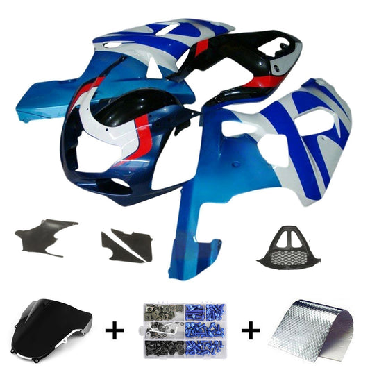 Amotopart Suzuki GSXR1000 2000-2002 K1 K2 Kit carena Carrozzeria Plastica ABS