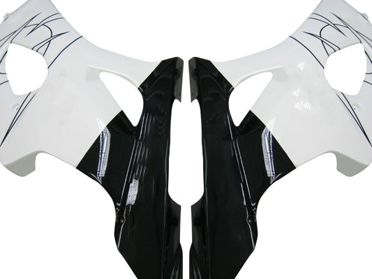 Carene 2003-2004 Suzuki GSXR 1000 Bianco & Nero Corona Suzuki Racing Generico