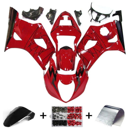 2003-2004 Suzuki GSXR1000 K3 Kit carenatura iniezione Carrozzeria Plastica ABS
