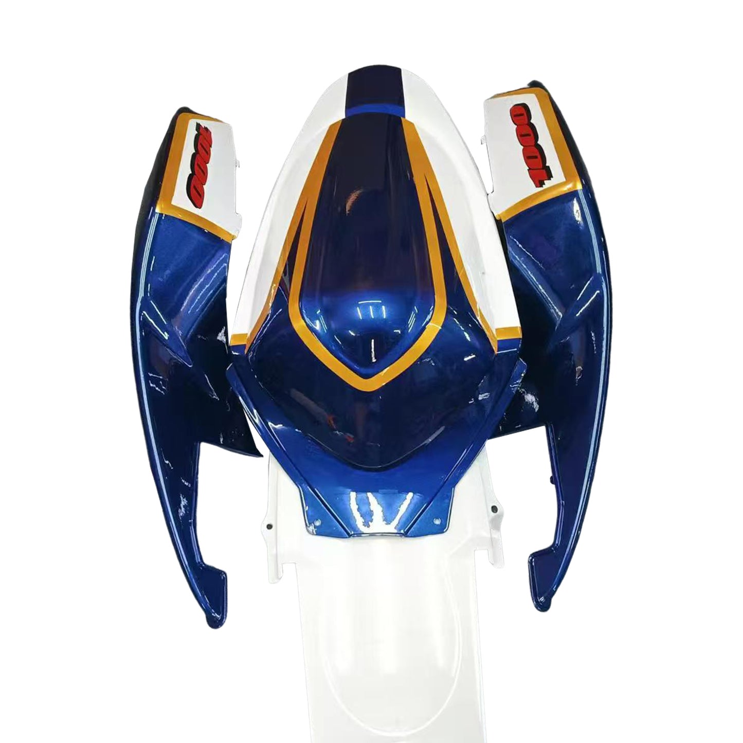 Carene 2005-2006 Suzuki GSXR 1000 Blu Giallo Alstare Corona Generico