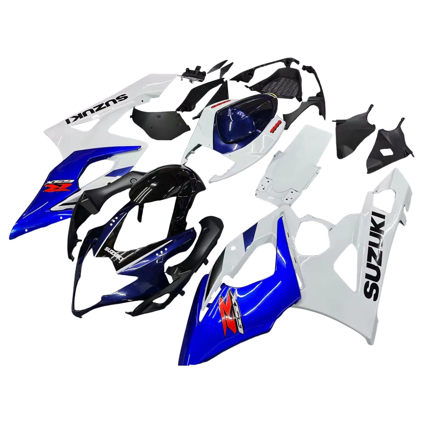 Carene 2005-2006 Suzuki GSXR 1000 Bianco & Blu GSXR Generico