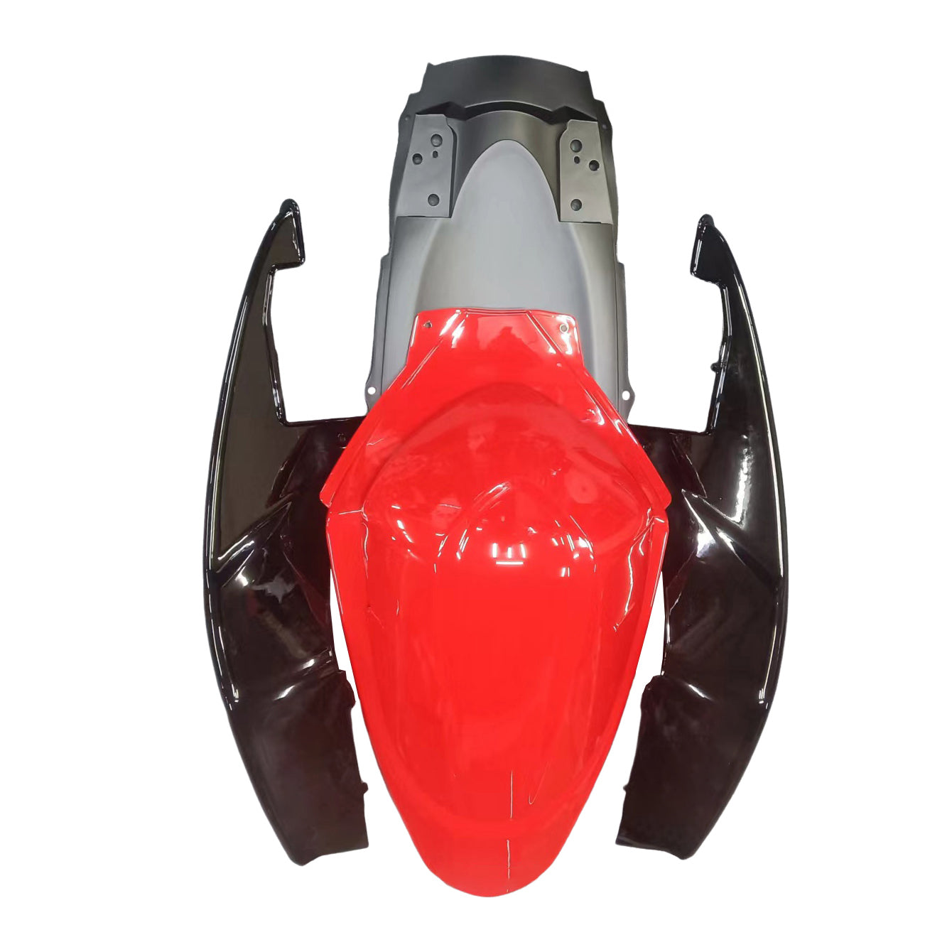 Amotopart 2005-2006 Suzuki GSXR1000 Cladding Red & Black Kit