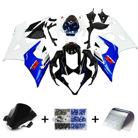 Amotopart 2005-2006 Suzuki GSXR 1000 Kit fax blu e bianco