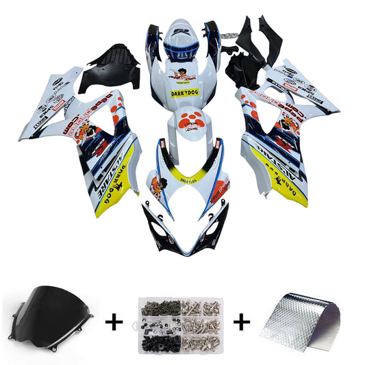 Carene 2007-2008 Suzuki GSXR 1000 Multi-Color pepephone Racing Generico