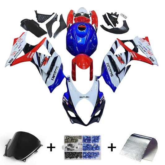 Amotopart Suzuki GSXR1000 2007-2008 K7 Kit carena Carrozzeria Plastica ABS