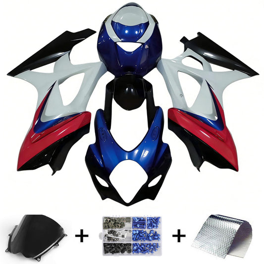 Amotopart Suzuki GSXR1000 2007-2008 K7 Kit carena Carrozzeria Plastica ABS
