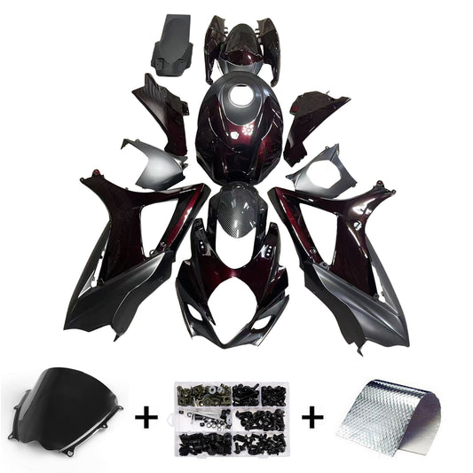 Kit carenatura iniezione plastica ABS per Suzuki GSXR1000 2007-2008 K7