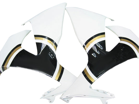 Carene 2009-2016 Suzuki GSXR 1000 White Black Gold Lucky Strike Racing Generic