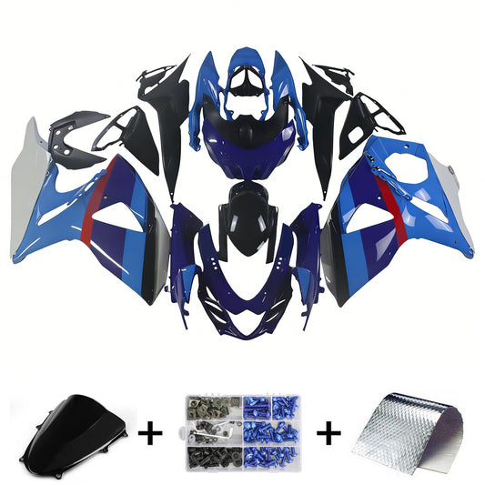 Carene 2009-2016 Suzuki GSXR 1000 Blu Rockstar Racing Generico