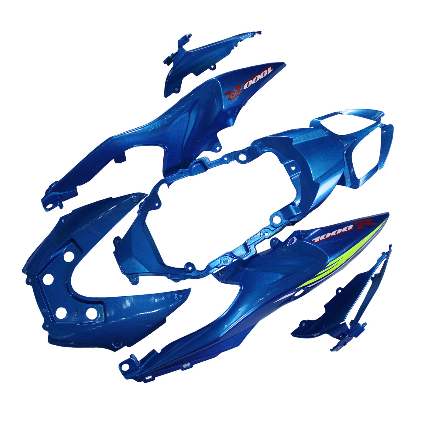 Amotopart Suzuki GSXR1000 2009-2016 K9 Kit carena Carrozzeria Plastica ABS