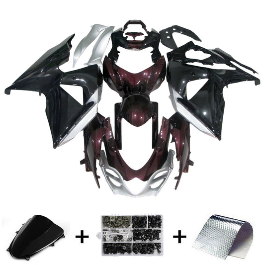 Kit carena iniezione Suzuki GSXR1000 K9 2009-2016 Carrozzeria in plastica ABS