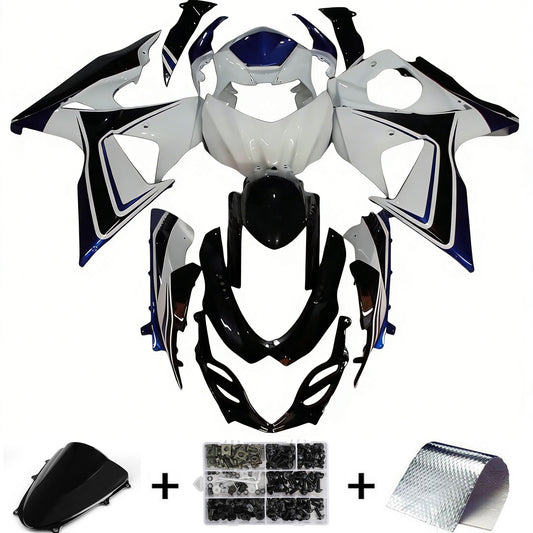 Kit carena iniezione Suzuki GSXR1000 K9 2009-2016 Carrozzeria in plastica ABS