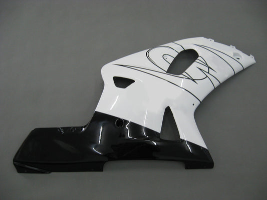Per GSXR600 2001-2003 Carrozzeria Carenatura ABS bianco Set plastica stampata ad iniezione Generico
