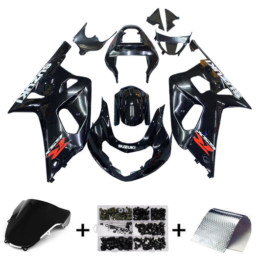 Carene 2001-2003 Suzuki GSXR 750 Nero GSXR Racing Generico