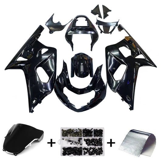 Carene 2001-2003 Suzuki GSXR 750 Nero GSXR Generico