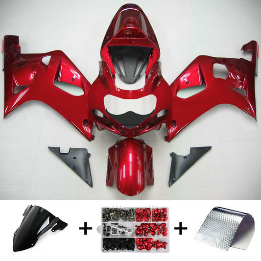 Suzuki GSXR750 2001-2003 Kit carenatura Carrozzeria Plastica ABS