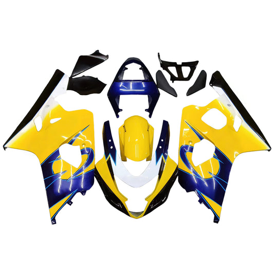 Carene 2004-2005 Suzuki GSXR 600 750 Giallo Blu Corona GSXR Generico